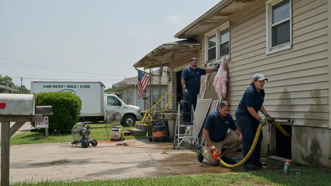 Water Damage Repair in Enon Valley, PA near me